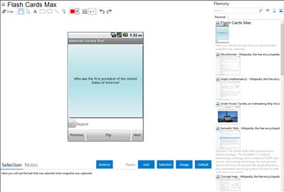 Flash Cards Max - Flamory bookmarks and screenshots