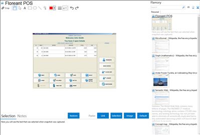 Floreant POS - Flamory bookmarks and screenshots