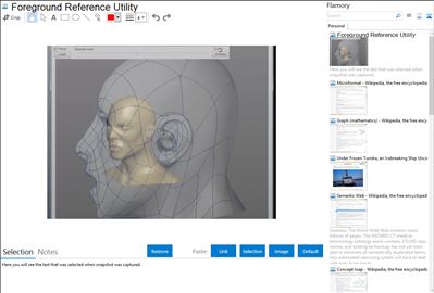 Foreground Reference Utility - Flamory bookmarks and screenshots