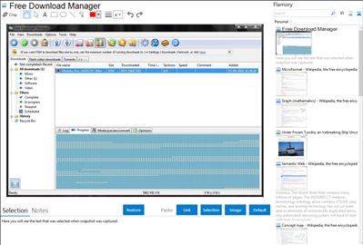 Free Download Manager - Flamory bookmarks and screenshots