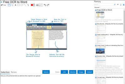 Free OCR to Word - Flamory bookmarks and screenshots