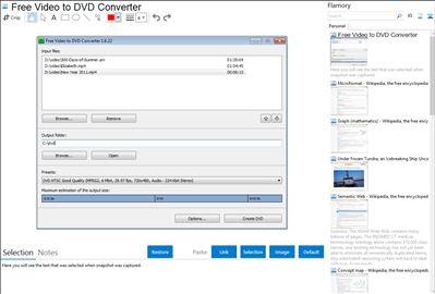 Free Video to DVD Converter - Flamory bookmarks and screenshots