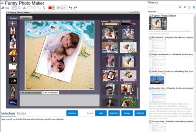 Funny Photo Maker - Flamory bookmarks and screenshots