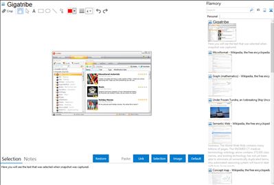 Gigatribe - Flamory bookmarks and screenshots