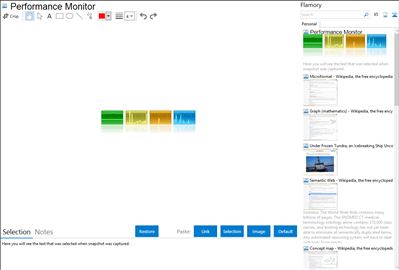 Performance Monitor - Flamory bookmarks and screenshots