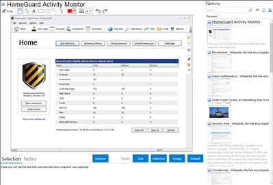 HomeGuard Activity Monitor - Flamory bookmarks and screenshots