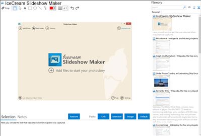 IceCream Slideshow Maker - Flamory bookmarks and screenshots