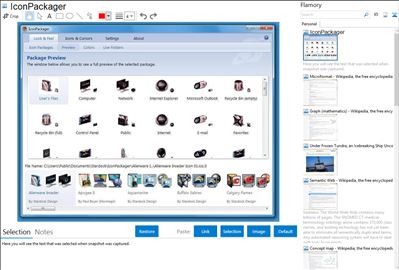 IconPackager - Flamory bookmarks and screenshots