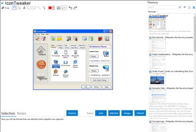 IconTweaker - Flamory bookmarks and screenshots