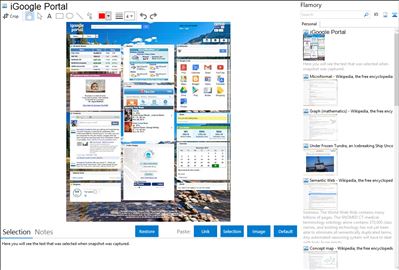 iGoogle Portal - Flamory bookmarks and screenshots