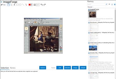 ImageForge - Flamory bookmarks and screenshots