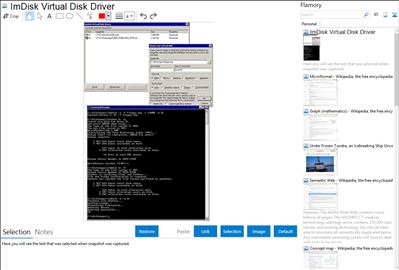 ImDisk Virtual Disk Driver - Flamory bookmarks and screenshots