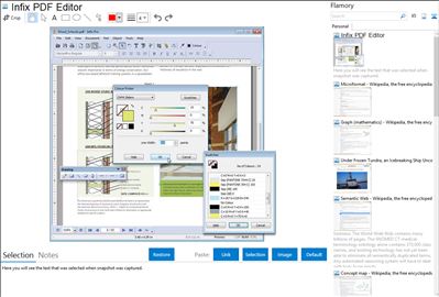 Infix PDF Editor - Flamory bookmarks and screenshots