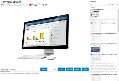 Invoice Master - Flamory bookmarks and screenshots