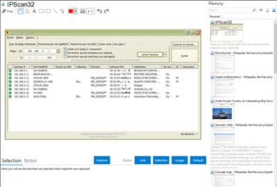 IPScan32 - Flamory bookmarks and screenshots