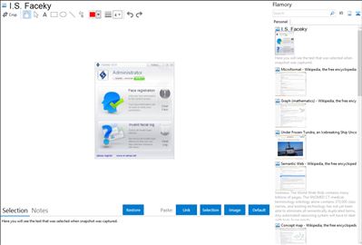 I.S. Faceky - Flamory bookmarks and screenshots