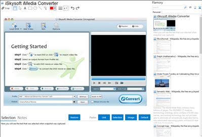 iSkysoft iMedia Converter - Flamory bookmarks and screenshots