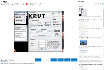 Krut - Flamory bookmarks and screenshots