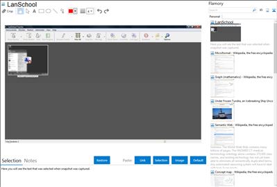 LanSchool - Flamory bookmarks and screenshots