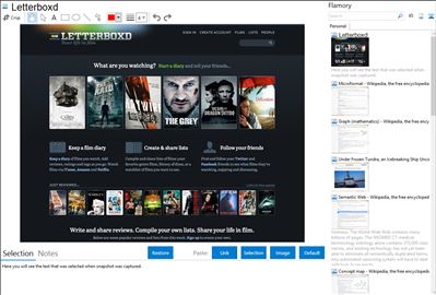 Letterboxd - Flamory bookmarks and screenshots