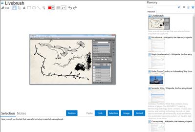 Livebrush - Flamory bookmarks and screenshots