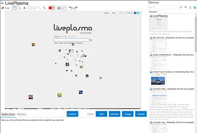 LivePlasma - Flamory bookmarks and screenshots