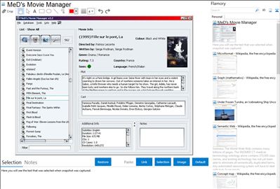MeD's Movie Manager  - Flamory bookmarks and screenshots