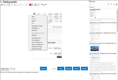 Methuselah - Flamory bookmarks and screenshots