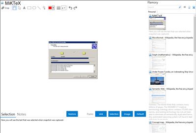 MiKTeX - Flamory bookmarks and screenshots