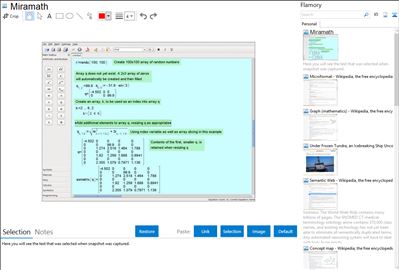 Miramath - Flamory bookmarks and screenshots