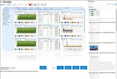 Monitis - Flamory bookmarks and screenshots