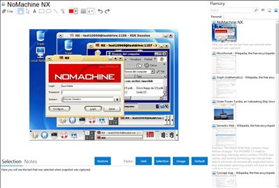 NoMachine NX - Flamory bookmarks and screenshots