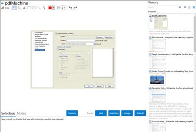 pdfMachine - Flamory bookmarks and screenshots