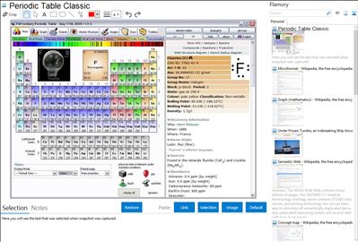 Periodic Table Classic - Flamory bookmarks and screenshots