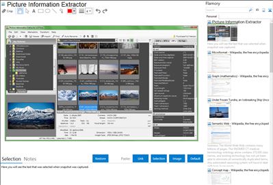 Picture Information Extractor - Flamory bookmarks and screenshots