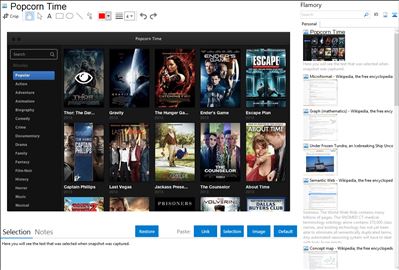 Popcorn Time - Flamory bookmarks and screenshots