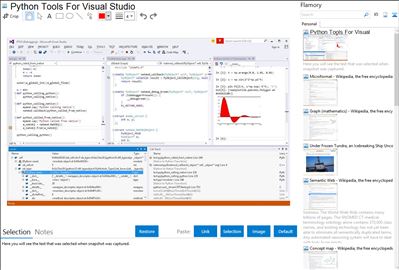 Python Tools For Visual Studio - Flamory bookmarks and screenshots