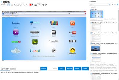 ignes - Flamory bookmarks and screenshots