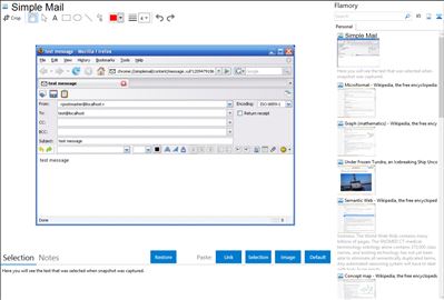 Simple Mail - Flamory bookmarks and screenshots