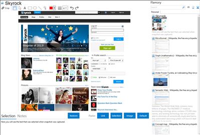 Skyrock - Flamory bookmarks and screenshots