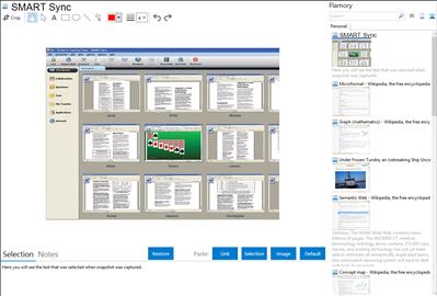 SMART Sync - Flamory bookmarks and screenshots