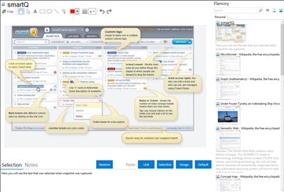 smartQ - Flamory bookmarks and screenshots