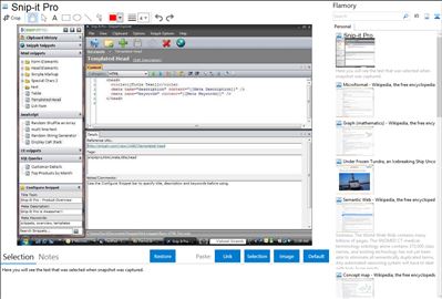 Snip-it Pro - Flamory bookmarks and screenshots