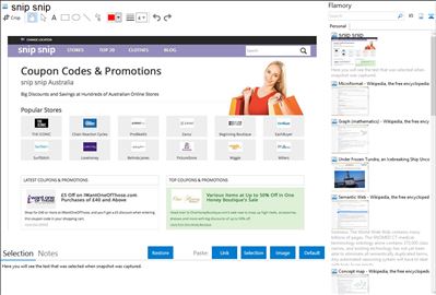 snip snip - Flamory bookmarks and screenshots