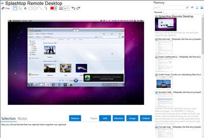 Splashtop Remote Desktop - Flamory bookmarks and screenshots