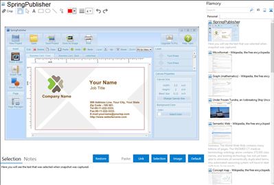 SpringPublisher - Flamory bookmarks and screenshots