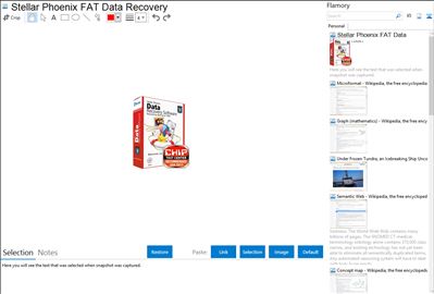 Stellar Phoenix FAT Data Recovery - Flamory bookmarks and screenshots