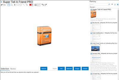 Super Tell A Friend PRO - Flamory bookmarks and screenshots