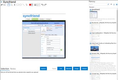 Syncfriend - Flamory bookmarks and screenshots