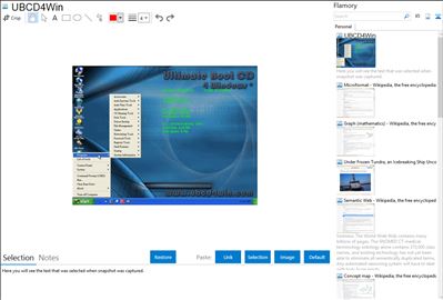 UBCD4Win  - Flamory bookmarks and screenshots